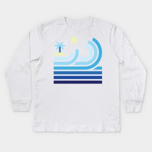 Beach Kids Long Sleeve T-Shirt